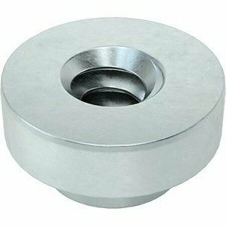 BSC PREFERRED Zinc-Plated Steel Press-Fit Nut for Sheet Metal 4-40 Thread for 0.056 Minimum Panel Thickness, 50PK 95185A125